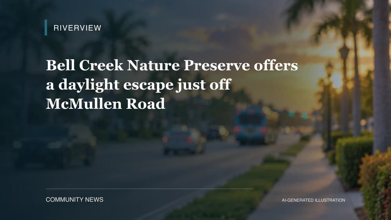 Bell Creek Nature Preserve offers a daylight escape just off McMullen Road